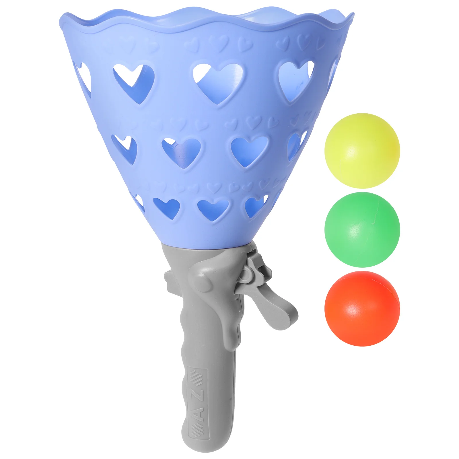 

1 Set of Children Catch Ball Game Basket with Balls Funny Catch Launcher Baskets Balls Toys Outdoor Toys