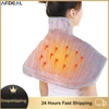 Electric Heating Pad 3 Gears Shoulder Neck Massage Heating Pad Heated Blanket Warming Shawl Pain Relief Winter Warmer Mat 1