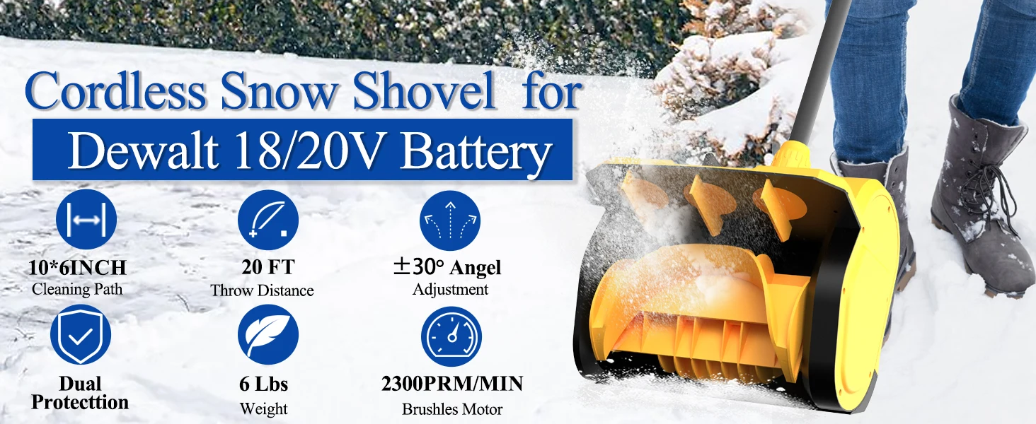 Power tools Electric Snow removal machine Snow blower sweeper outside Snow plow