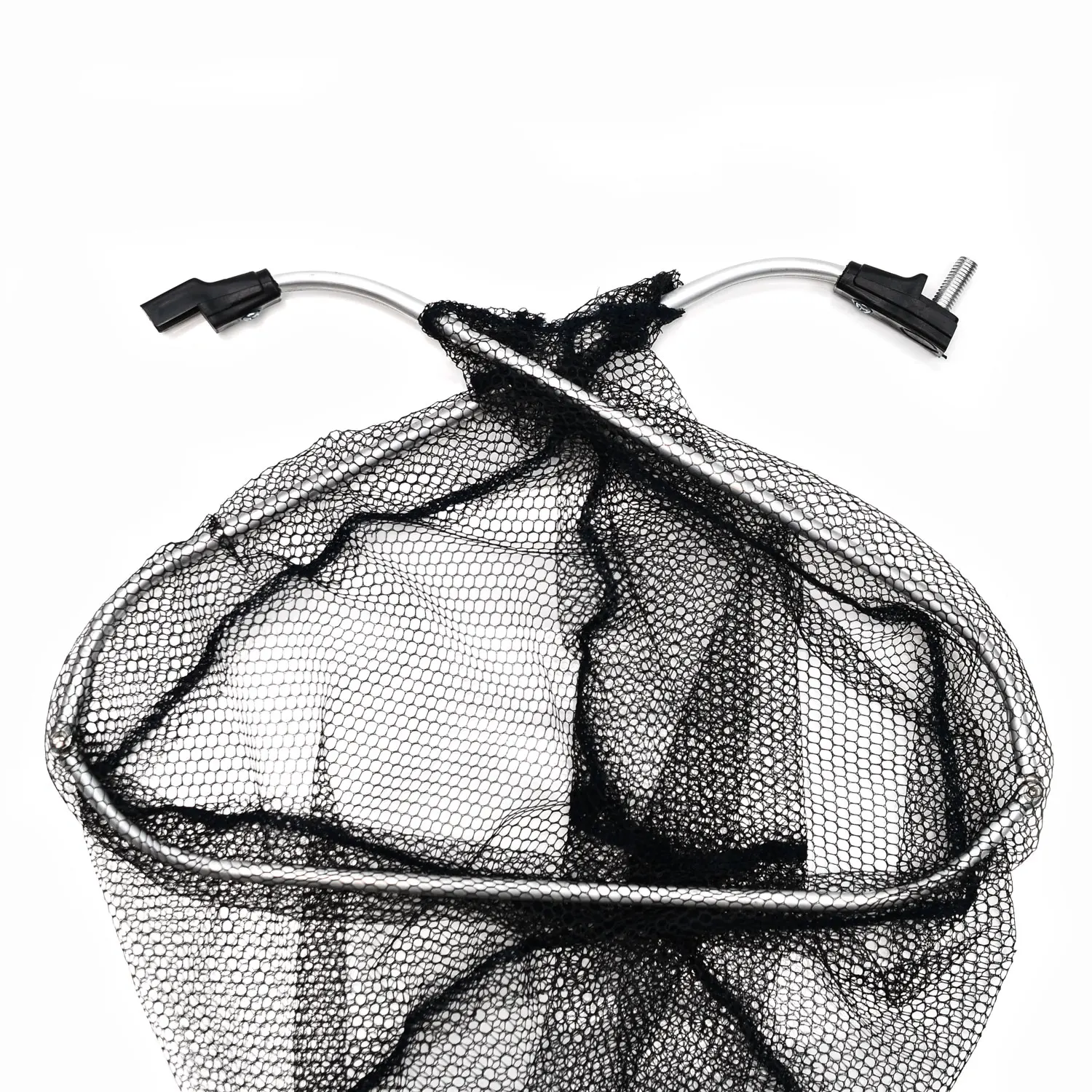 탑란크3면 접이식 복사망 35cm 4mm 메쉬 경량 휴대 간편 텔레스코픽 막대 없음 낚시 랜딩 네트 낚시꾼용