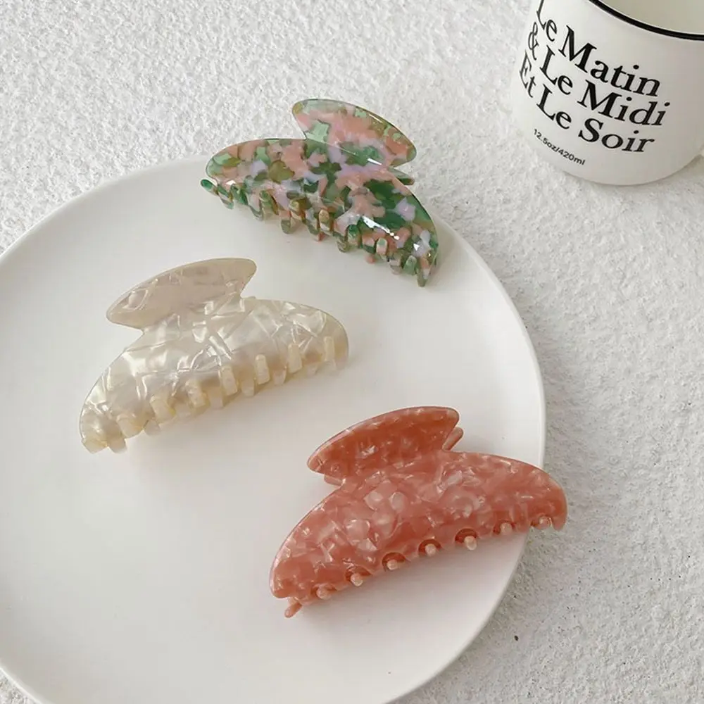

Girls Hair Clip French Shark Clip Female Hair Accessories Plastic Hair Claw Acetate Hair Clip Korean Style Headwear
