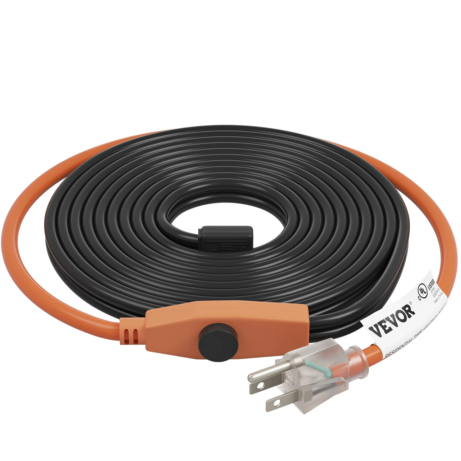 30ft Pipe Heat Tape for Water Line - 120V UL Certificated Heating