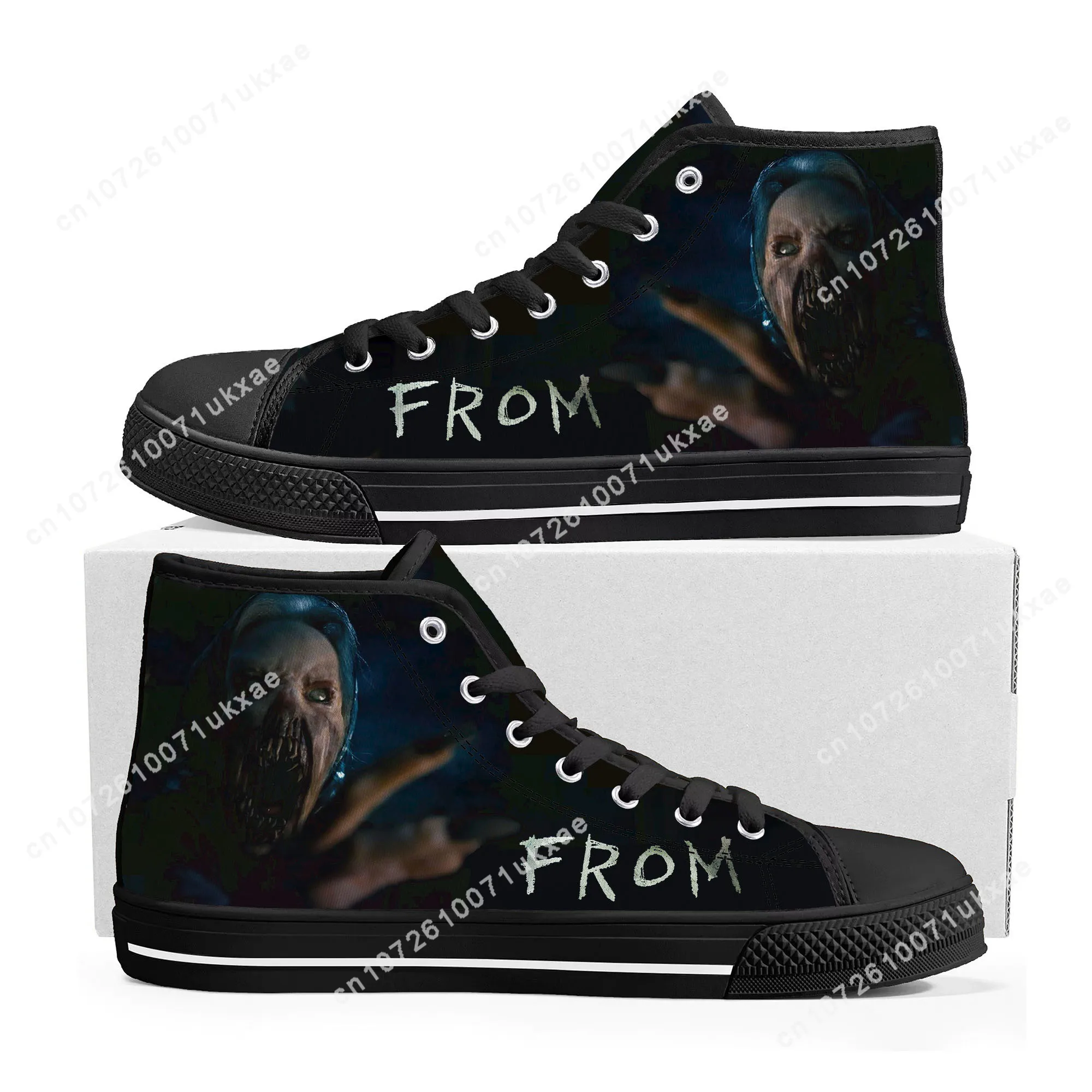 

FROM TV series horror High Top High Quality Sneakers Mens Womens Teenager Canvas Sneaker Casual Custom Made Shoes Customize Shoe