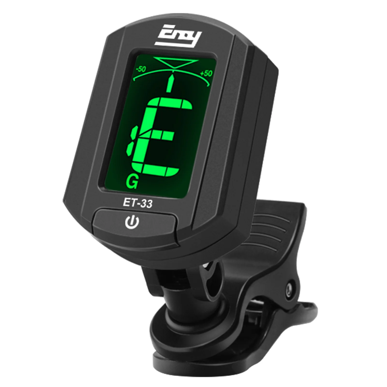 Eno Et-33 Guitar Tuner Ukulele Bass Violin Chromatic  Lcd Clip-On Electronic Digital Guitarra Music Instrument Free Shipping