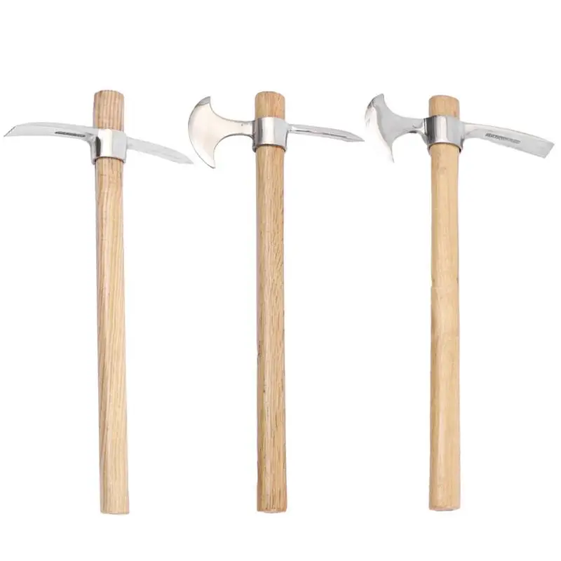 Pick Axes for Digging Stainless Steel 2 In 1 for Planting Camping