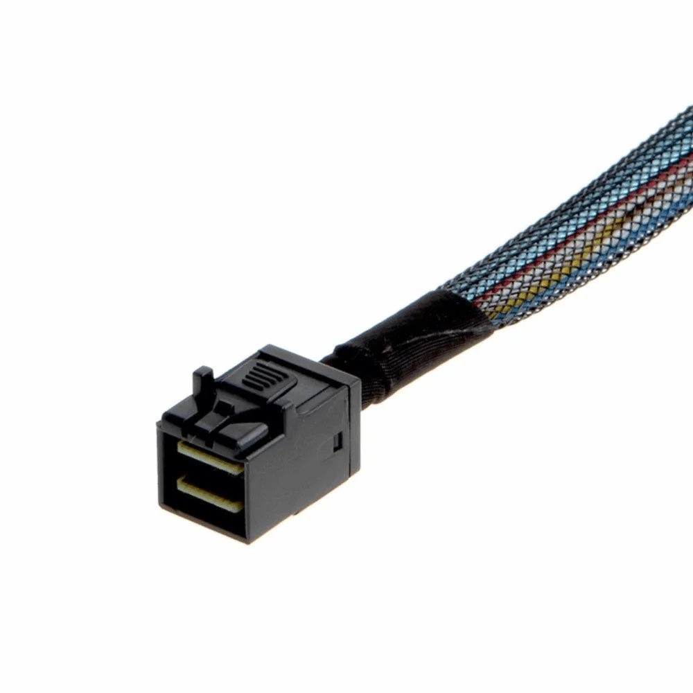 High-Speed 12G Data Transfer HD Mini SAS Cable with 4-Port Internal Adapter - Multiple Length Options