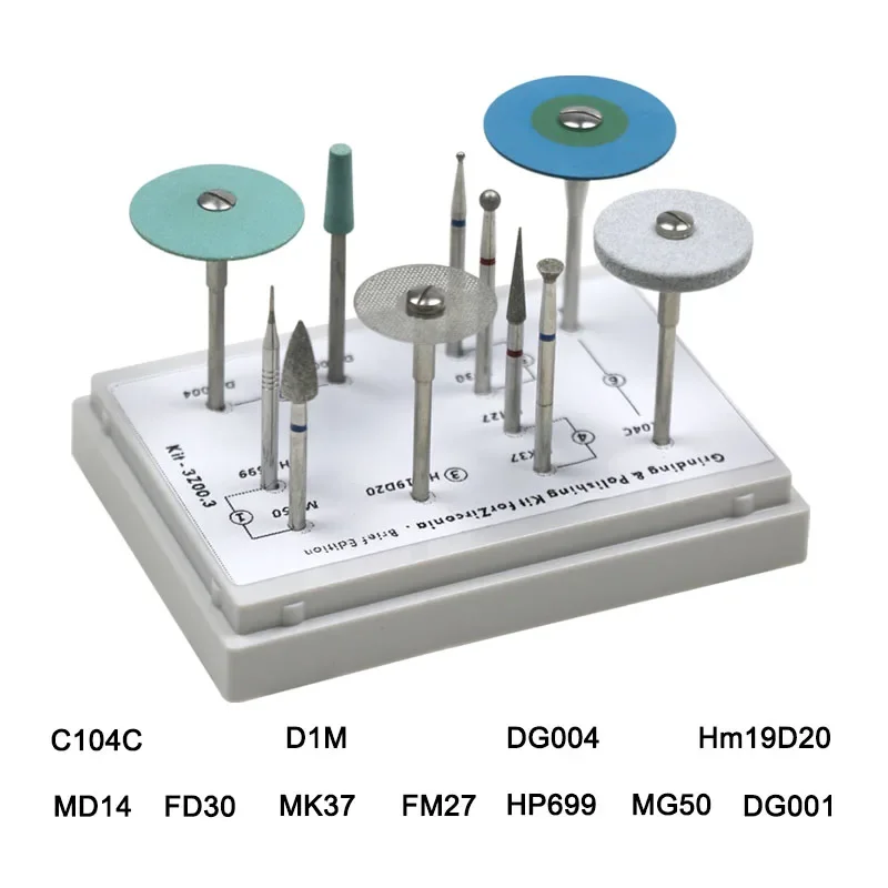 GREATLH ダイヤモンドポリッシャーディスク超硬バーデンタル