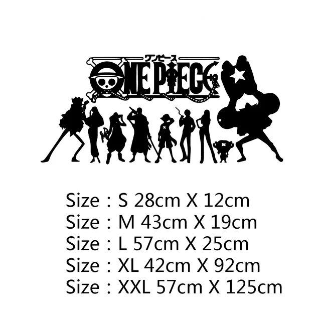 One Piece Going Merry Luffy Chopper Anime Car Motor Window JDM Decal  Sticker 018