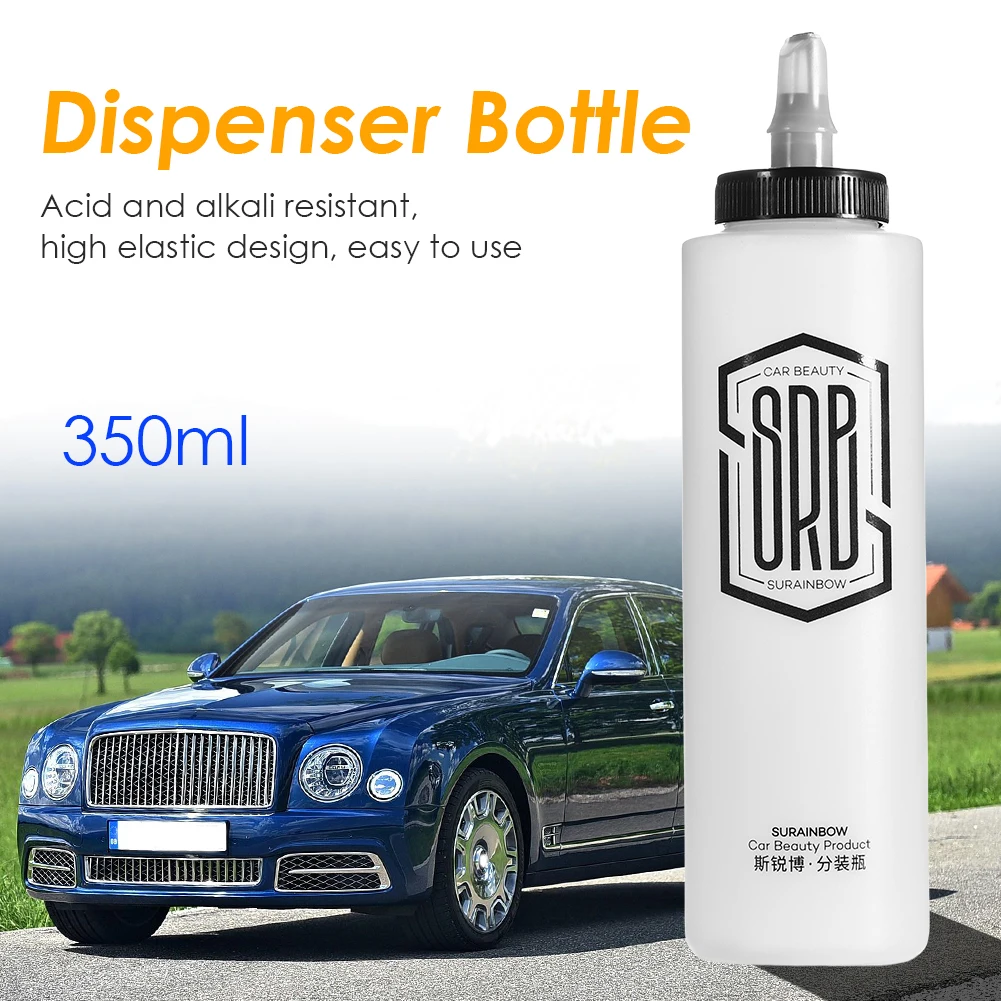 Spray Bottle Cordless Washer Foam Jug 350ml Multifunction Dispenser Bottle for Car Polish Wax Auto Detailing Tools