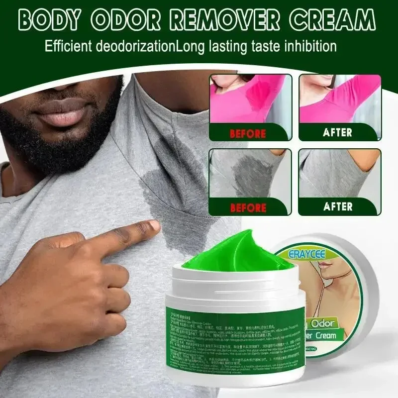 Body Odor Remove Cream Effective Odor Eliminator Underarm Bad Smell Sweating Removal Armpit Refreshing Lasting Aroma Body gel