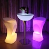 Nightclub Round Bar Tables Modern Party Side Outdoor Cocktail Bar Tables Reception Counter Commercial Furniture