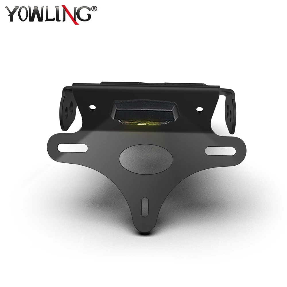 GSX 8S /8R 후면 테일 깔끔한 등록 플레이트, 거치대 펜더 제거기 번호 번호판, 스즈키 GSX-8S GSX-8R 2023-2026