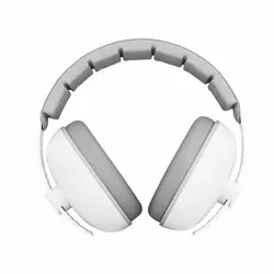 Baby Ear Protection Anti - Noise Earmuffs with Stretchable Design (WHITE)