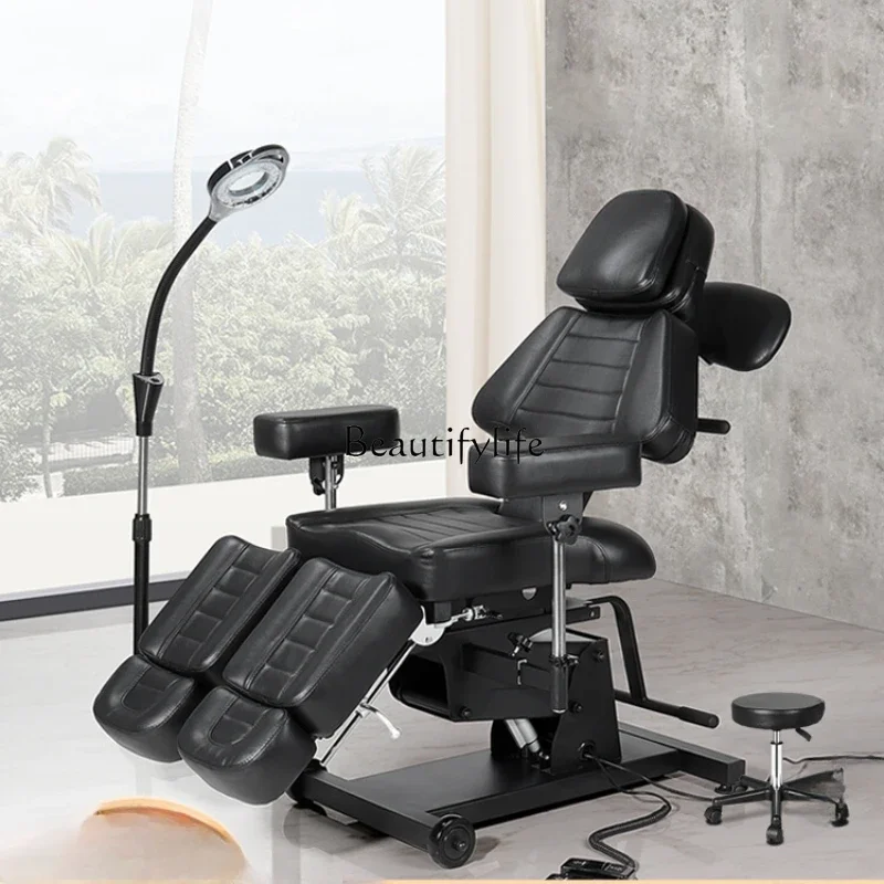 Electric Tattoo Bed Multifunctional Tattoo Tattoo Teacher's Chair Beauty Physiotherapy Bed electric tattoo bed multifunctional tattoo tattoo teacher s chair beauty physiotherapy bed