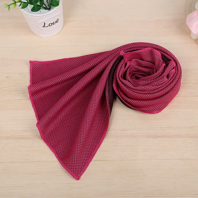Quick Dry Towel Heatstroke Prevention Cooling Gym Yoga Cold Washcloth Outdoor Cycling Running Football Basketball Sport Towels