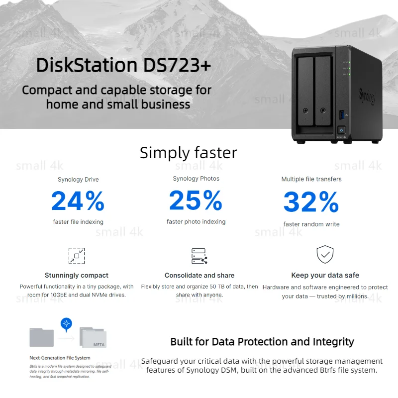 Synology DS223 2 BAY NAS Network Storage with 2.5GbE Network Interface for  Efficient and Stable Data Transmission Experience - AliExpress