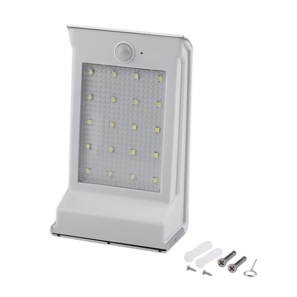 

ICOCO Newestest Professional 20 LED Solar Power Motion Sensor Garden Security Lamp Outdoor Waterproof Light Practical & Durable