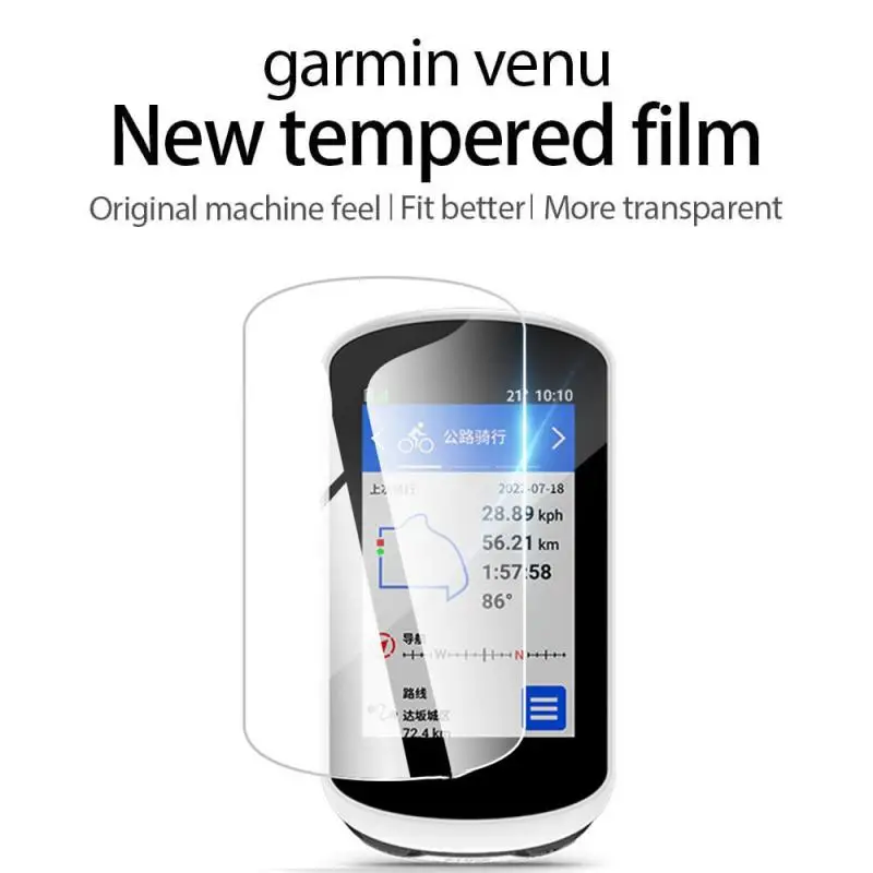 Per Garmin Edge 1030 / Edge 1030 Plus () Proteggi Schermo In Vetro Temperato E () Custodia Protettiva Morbida In Tpu