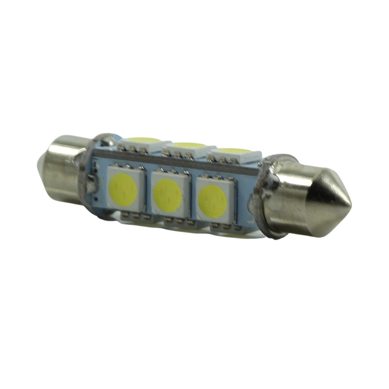2x LED 페스툰 라이트 자동차용 36mm 39mm 41mm 44mm C3W C5W C10W 12v 24v 자동차 실내 돔 전구 트럭 독서등 내부 램프 12V