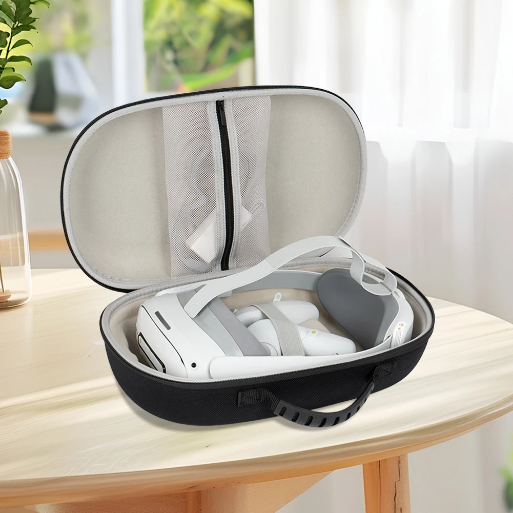 Portable Hard Carrying Case Shockproof Travel Case Storage for Meta Quest 3S/Pico 4 Ultra VR Headset