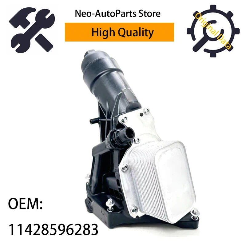 11428596283 High Quality Engine Oil Filter Housing With Gasket For BMW N47 B48 B47 Engine E87 F20 F30 F07 G20 G38
