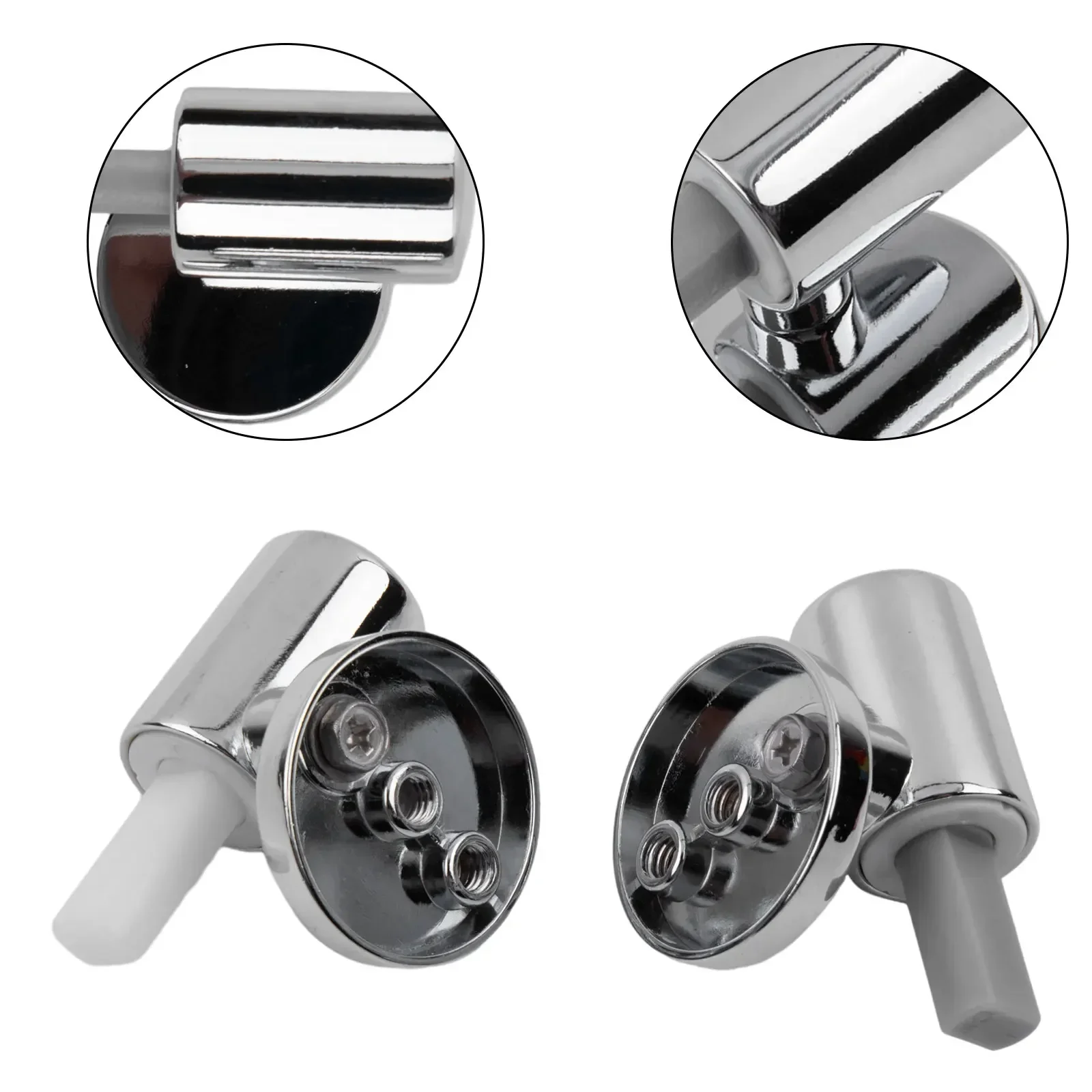 2pcs Toilet Soft Close Hinges Set Replacement for Toilet Seats Lid toilet seat accessories toilet hinge replacement