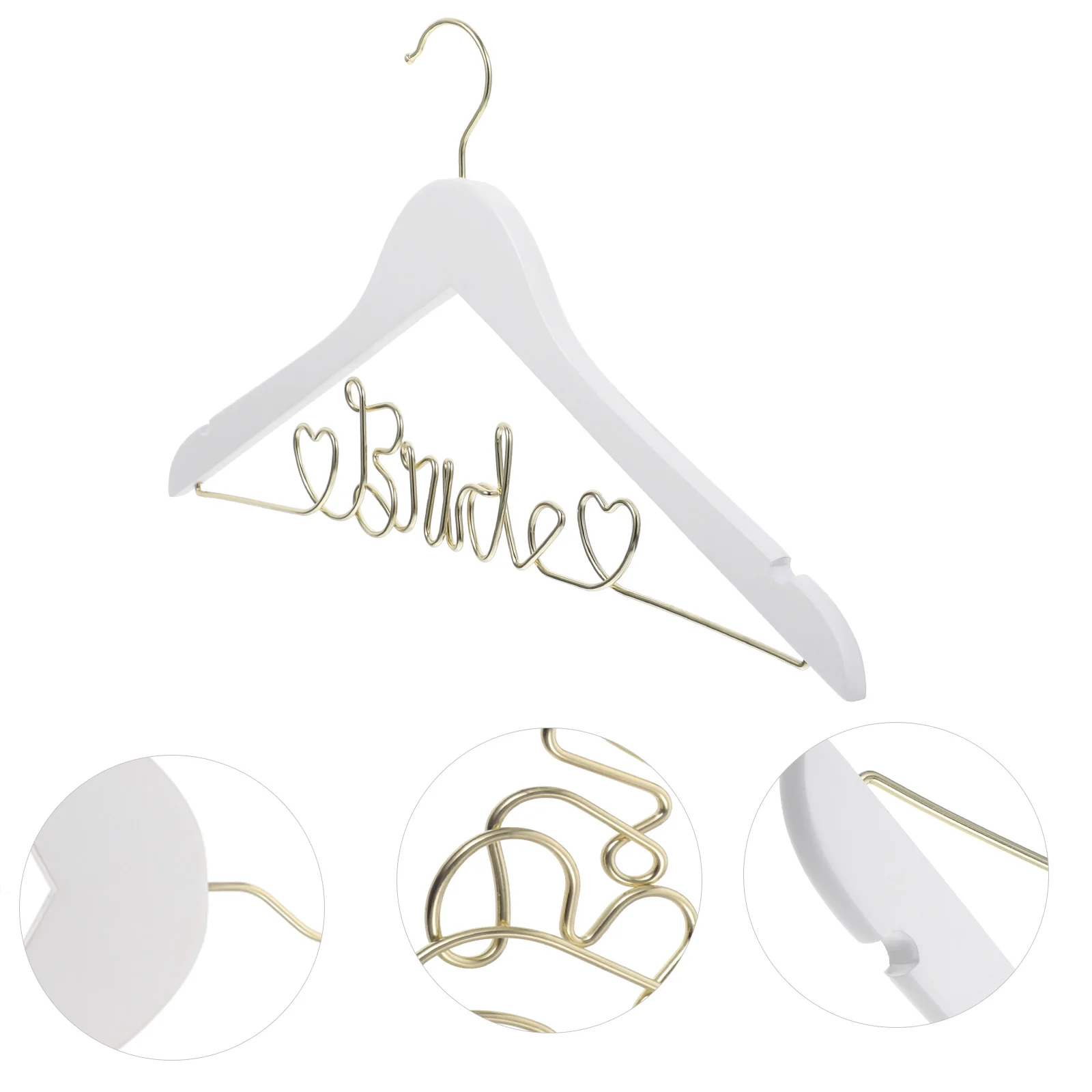 

Coat Hanger Bridal Miss Skirt Hangers Cloth Drying Iron Bride For Wedding Dress
