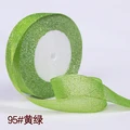 Glitter yellow green