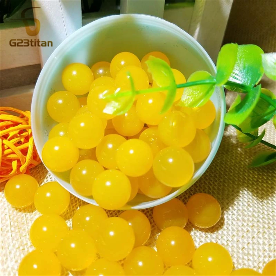 밝은 노란색 토파즈 천연석 귀걸이, 외과 G23 티타늄 피어싱 여성 쥬얼리 간단한 마노 공 귀 스터드 aretes mujer