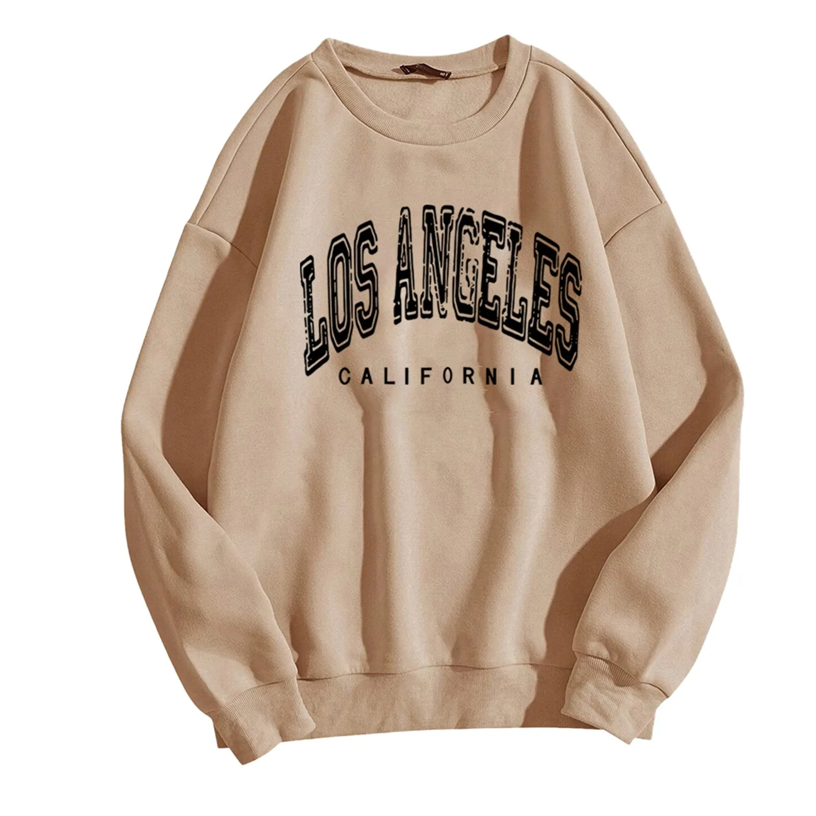 

Женский свитшот с капюшоном и надписью Los Angeles, корейский пуловер для женщин, Осенний уличный пуловер в стиле Харадзюку, Женский винтажный Свитшот