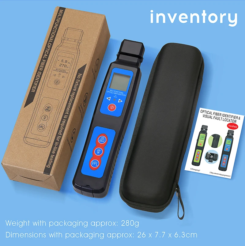 AUA-40A/40D Fiber Optic Identifier Fiber Cable Testing Tool Live Optical Fiber D
