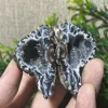 Pair Natural Geode Druzy Crystal Agate Specimen Stone High Beauty Quality Healing Reiki MineralsHome Decoration 3