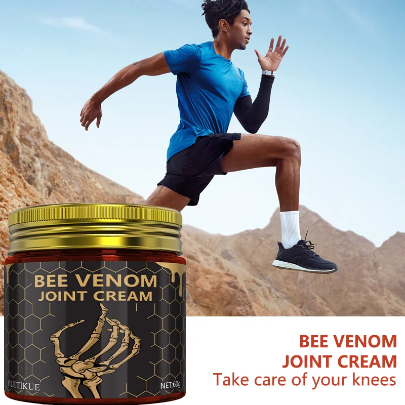 YUITIKUE Bee Venom Joint Cream Professional Treatment Gel Relieves Joint Pain Cream Joint Soothing Ointment Body Care Gift