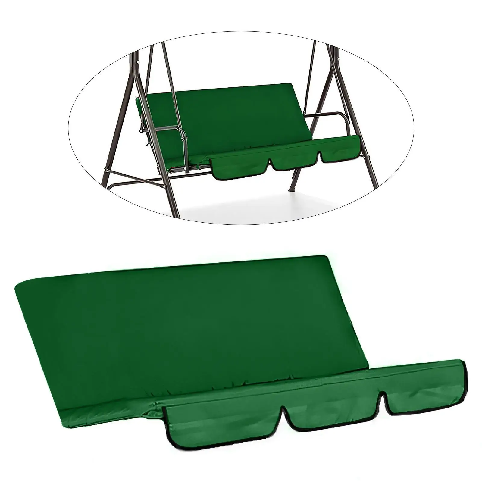 Dobrável exterior Swing Seat Cover, portátil, impermeável, Dustproof, pendurado cadeira tampa protetora