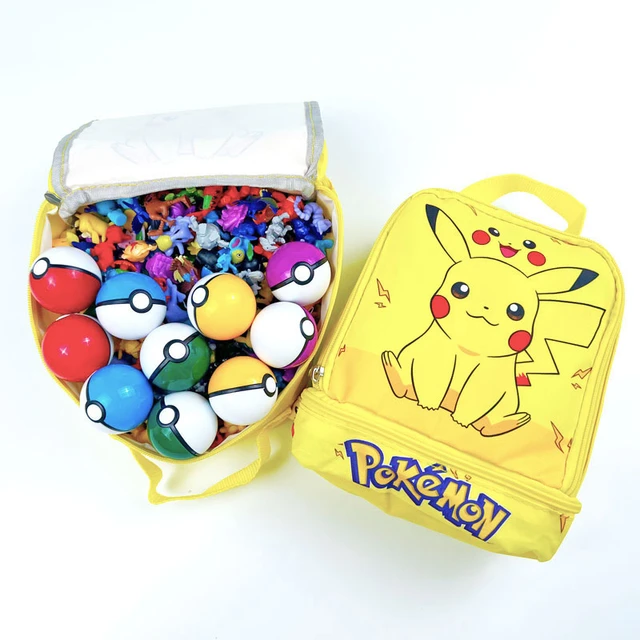 24-144 pçs pokemon natal figura de ação brinquedos genuíno pikachu anime  figura crianças brinquedos pokemon presente saco pokeball - AliExpress