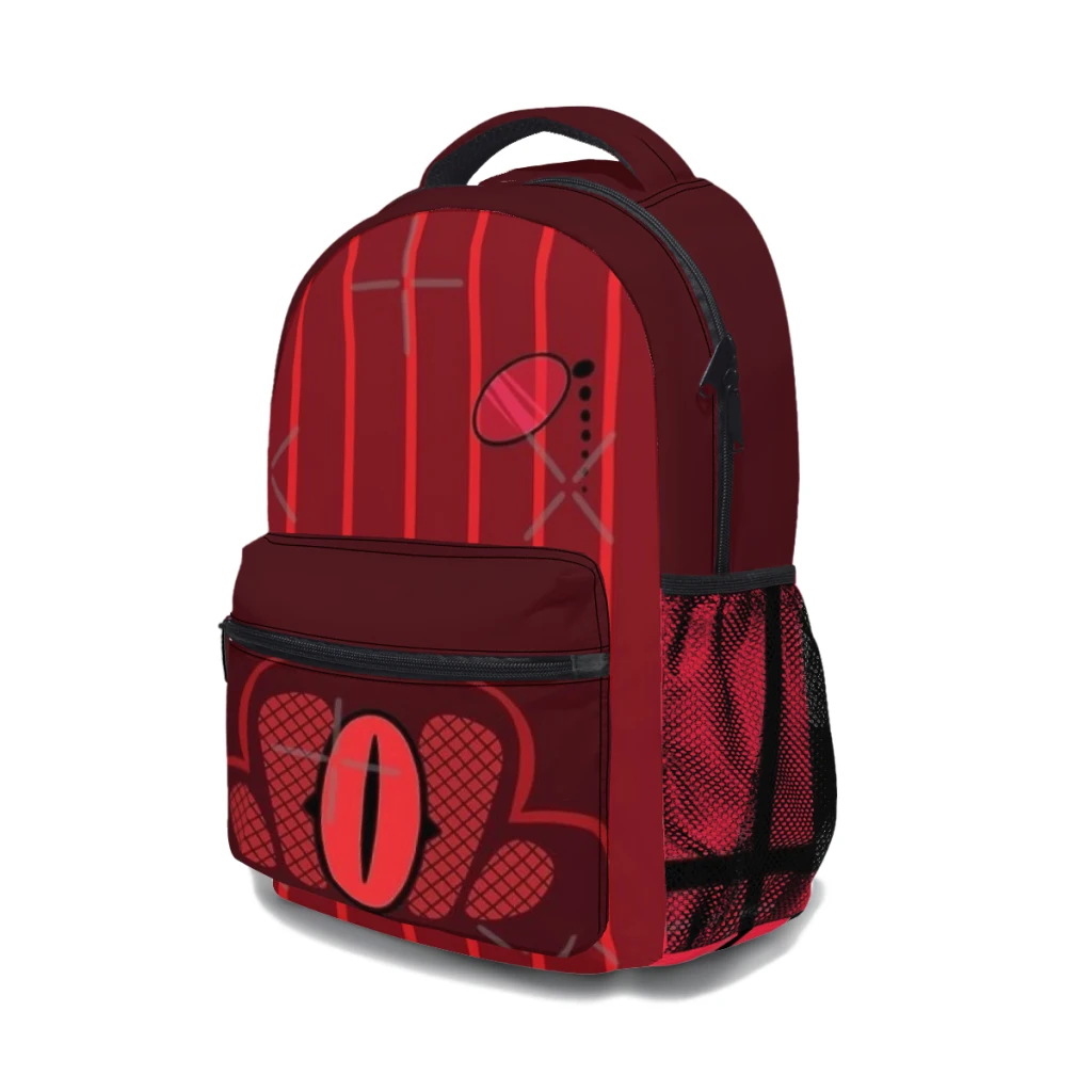 Hazbin-Hotel-Alastor New Female Fashion High Waterproof College Backpack Laptop Travel Book Bag 17inch 3