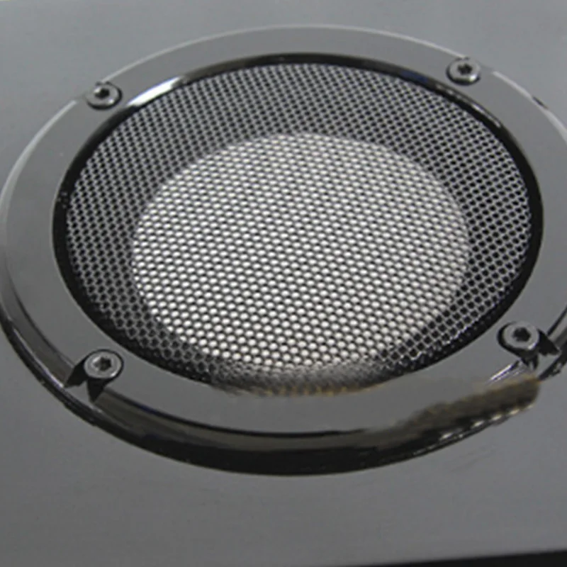2Pcs 4 Inch Speaker Speaker Grille Face Shield Replaceable Round Protection Grille