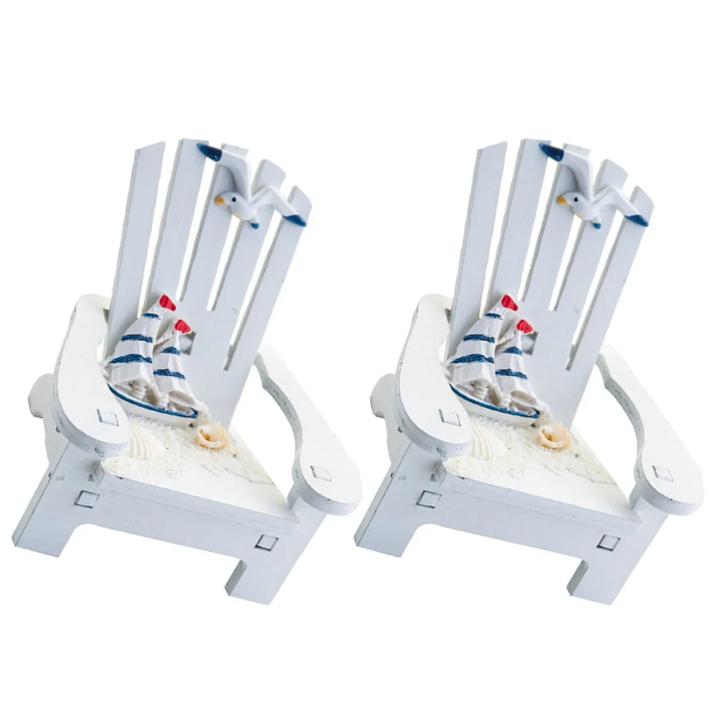 

Mini Beach Chair Kids Recliner Wood Decor Mini Wooden Chair Mini Adirondack Chair Nautical Beach Chair Mini House Supply