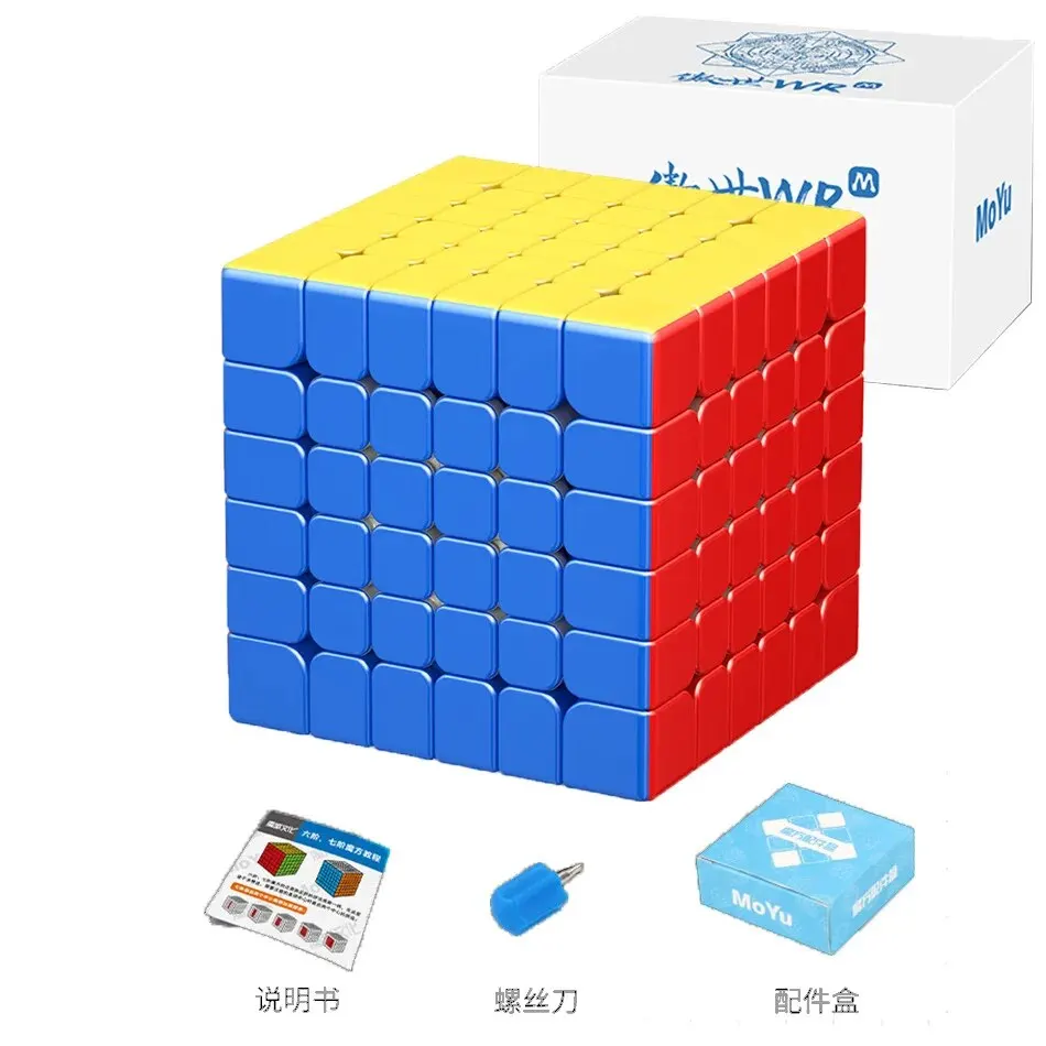 Moyu Aoshi WRM 6X6X6 Magnetic Magic Speed Cube Stickerless Professional Fidget Toys Aoshi 6x6 Cubo Magico Puzzle
