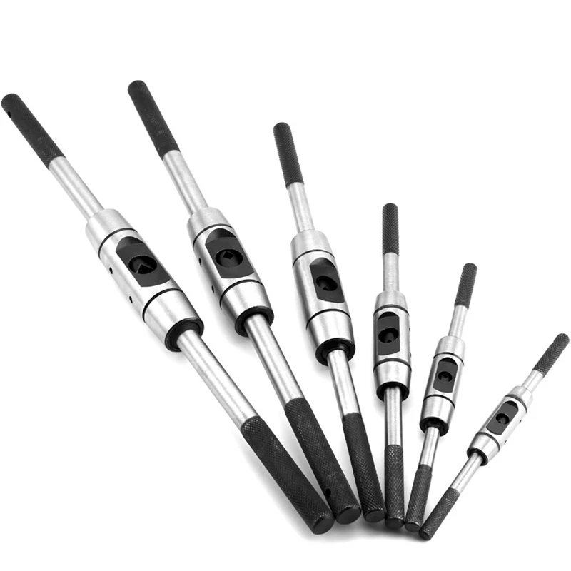 

Hand Taps Wrench M1-M20 Tapping Winch All Hard Steel High Quality Superhard Tool Round Taper Hinge Spanner Machining Hardware