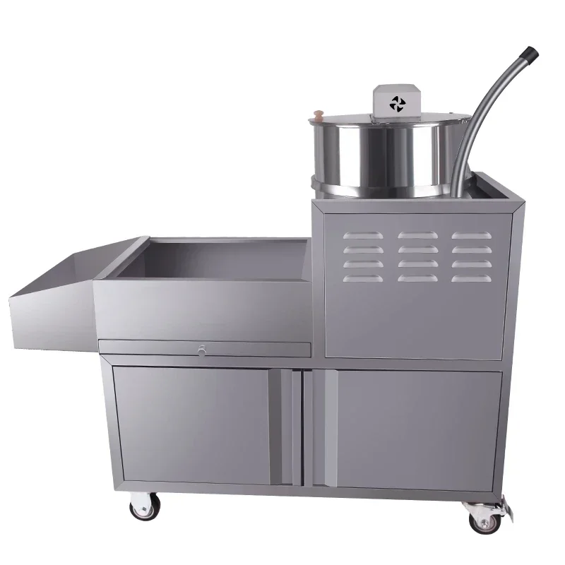 New POPCORN MACHINE COMMERCIAL FULL-AUTOMATIC GAS NEW SPHERICAL GAS POPCORN MACHINE Machine