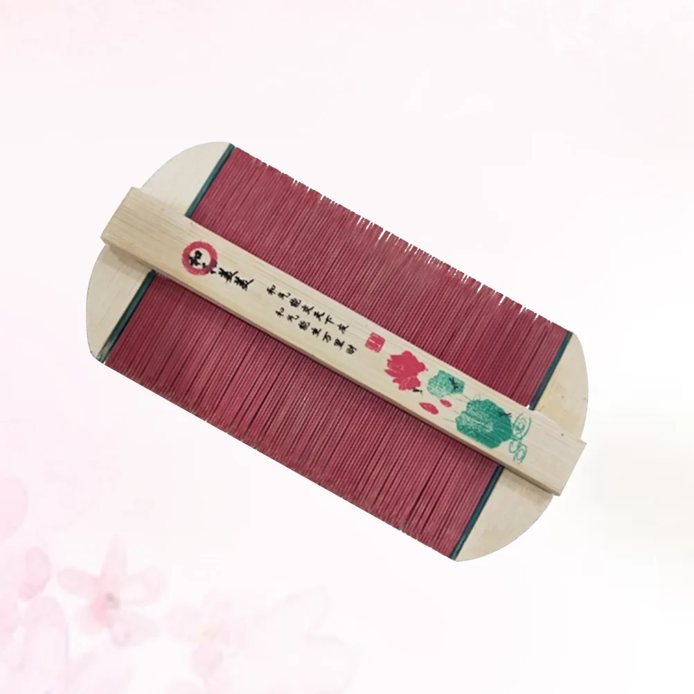 

Double- Hair Comb Wood Simple Practical Hair Comb for Home Travel Outdoor
