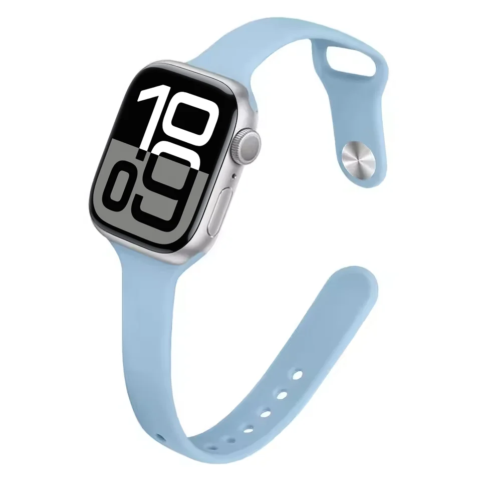 Breathable Silicone Strap for Smartwatch - Elegant Bracelet Design