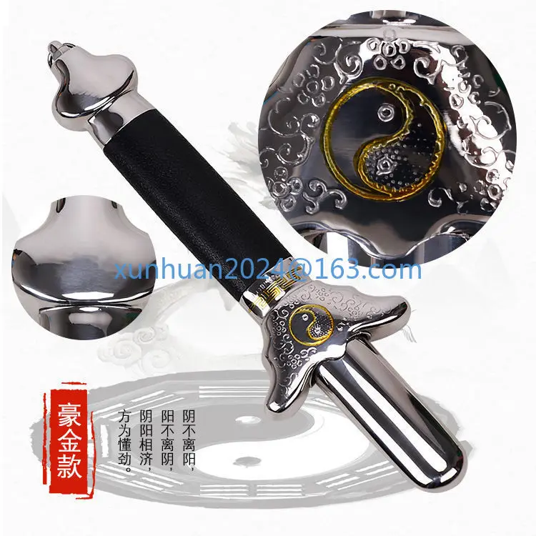 Stainless Steel Tai Chi Sword Stretching Sword Morning Exercise Fitness Men's and Women's Weighted Alloy Martial Arts 3
