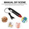 220V/110V Mini Using Heat Gun  Electric Power Tool Hot Air 300W Temperature Gun with Supporting Seat Shrink Plastic DIY Tool 3
