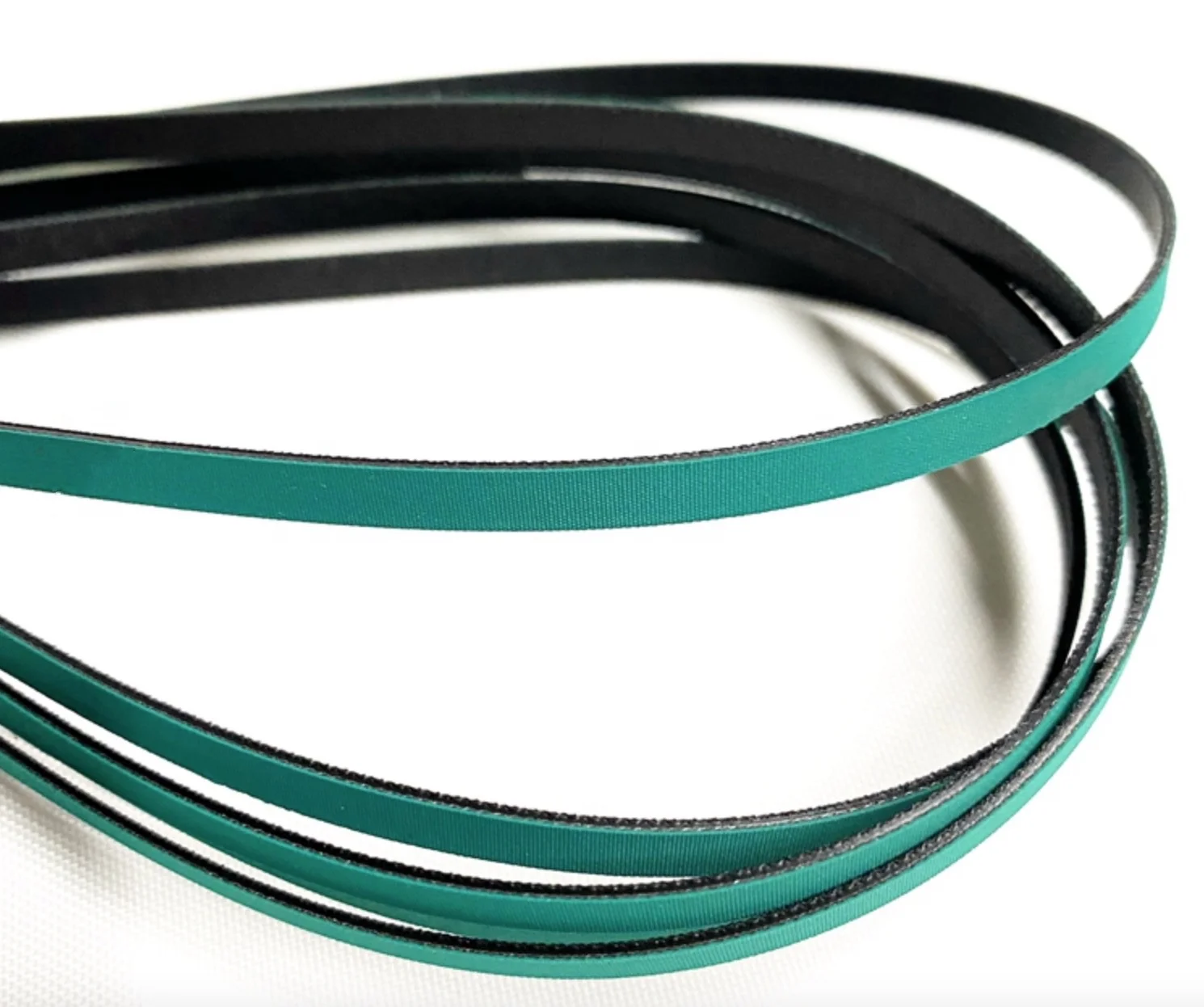 Perímetro: 400500 mm Largura: 10 mm Espessura: mm de Borracha Anti-estática Correia Plana Transportadora Elástica