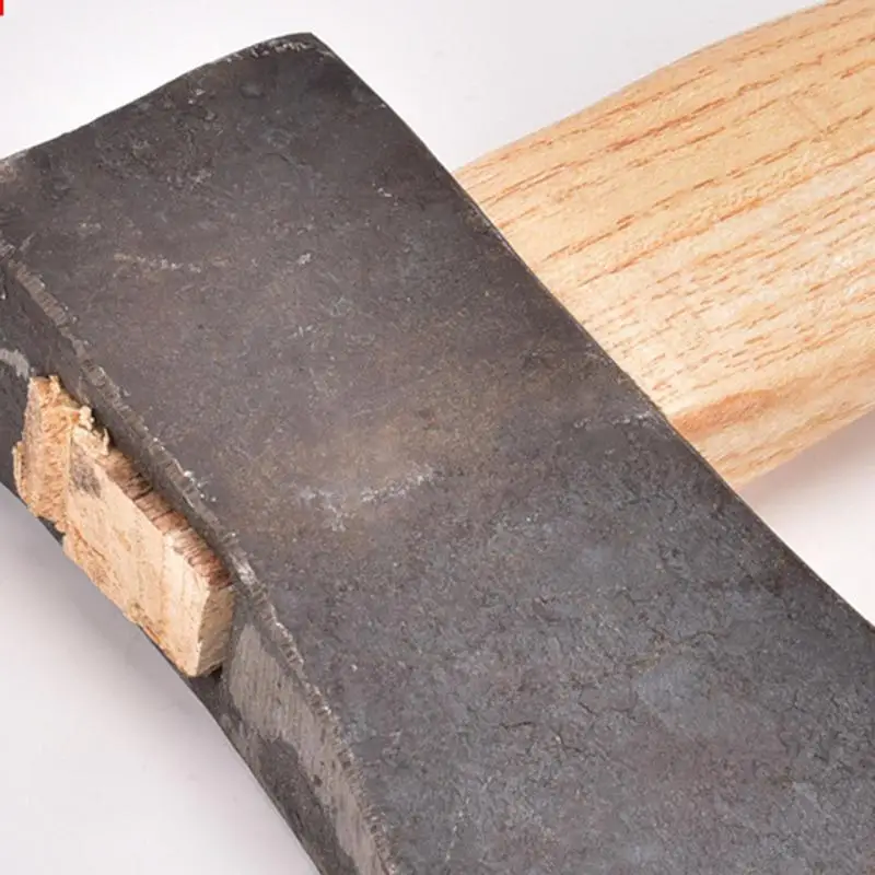 1pc Handlereplacement Wood Woodencamp Durable Axe Handle Hatchet Camping Single Watlcutting Home Farm Garden Axe Hammer Tools 4