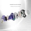 Astrotec Lyra Clover/Limited Flagship Flat Headset Hifi Wired Earphone Flat Head Plug Earburd Metal Music Headphones 6