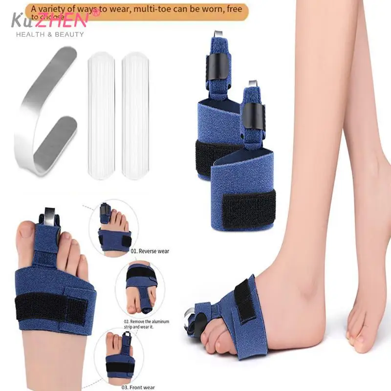

1pcs Toe Corrector Toe Straightener Toe Splint Corrector Toe Wrap For Hammer Toe Bent Claw And Crooked Toe To Align Support Toes