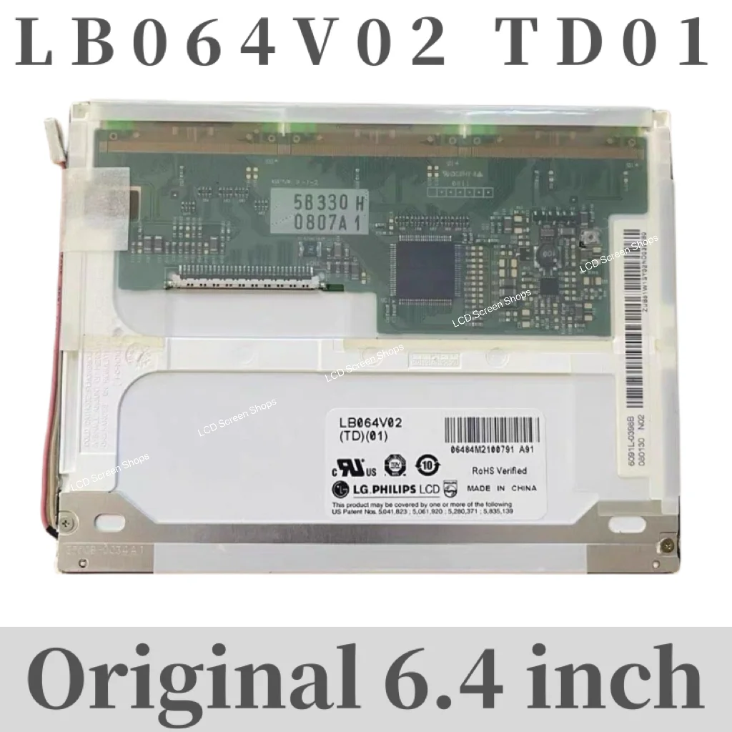 Inch LB064V02(TD)(01) LB064V02-A1 LCD Screen
